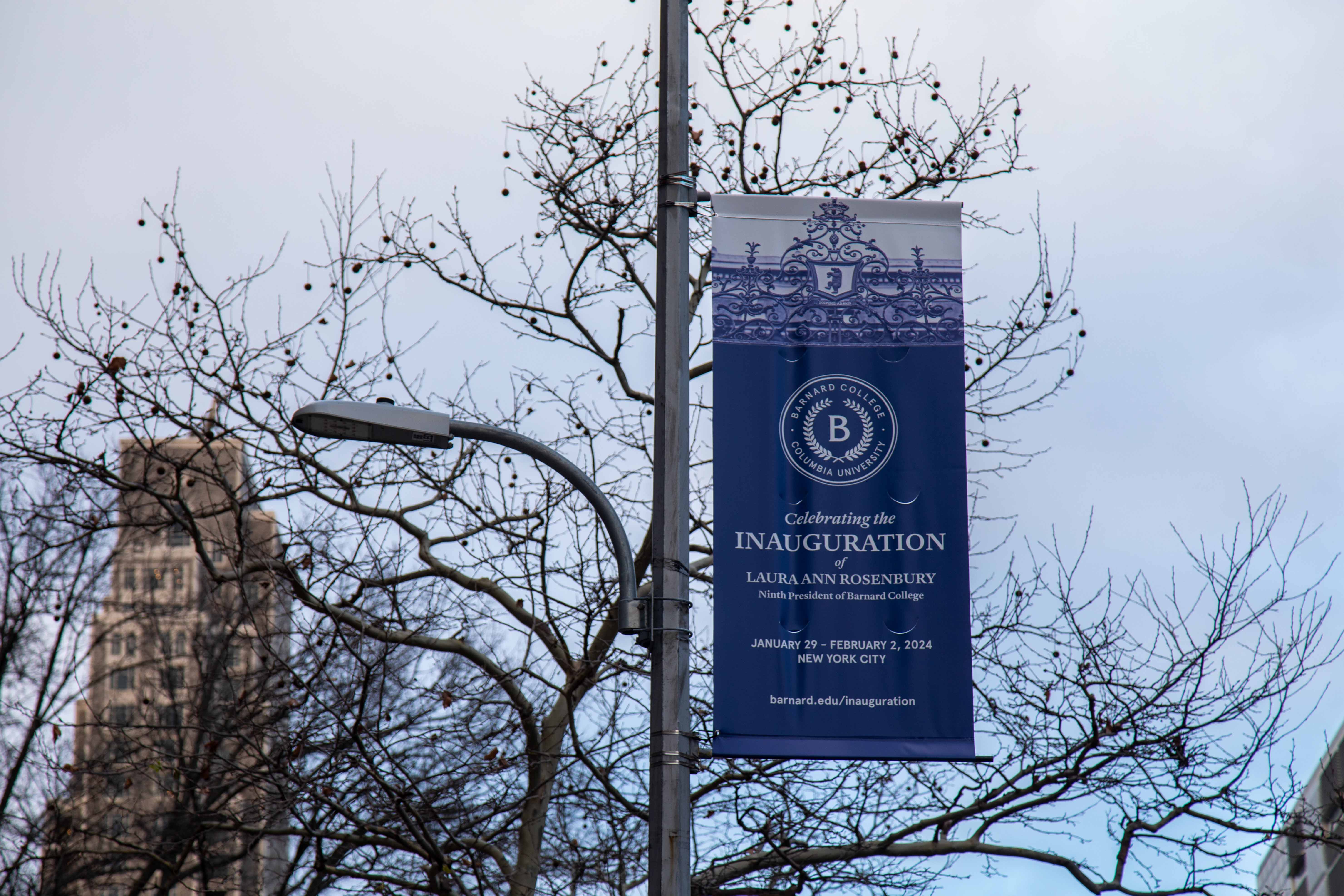 Countdown to Inauguration President Laura Ann Rosenbury Barnard College